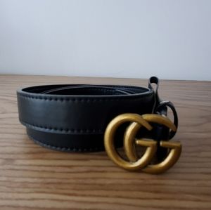 Genuine leather GG Belt